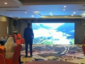 Videotron indoor di ballroom hotel